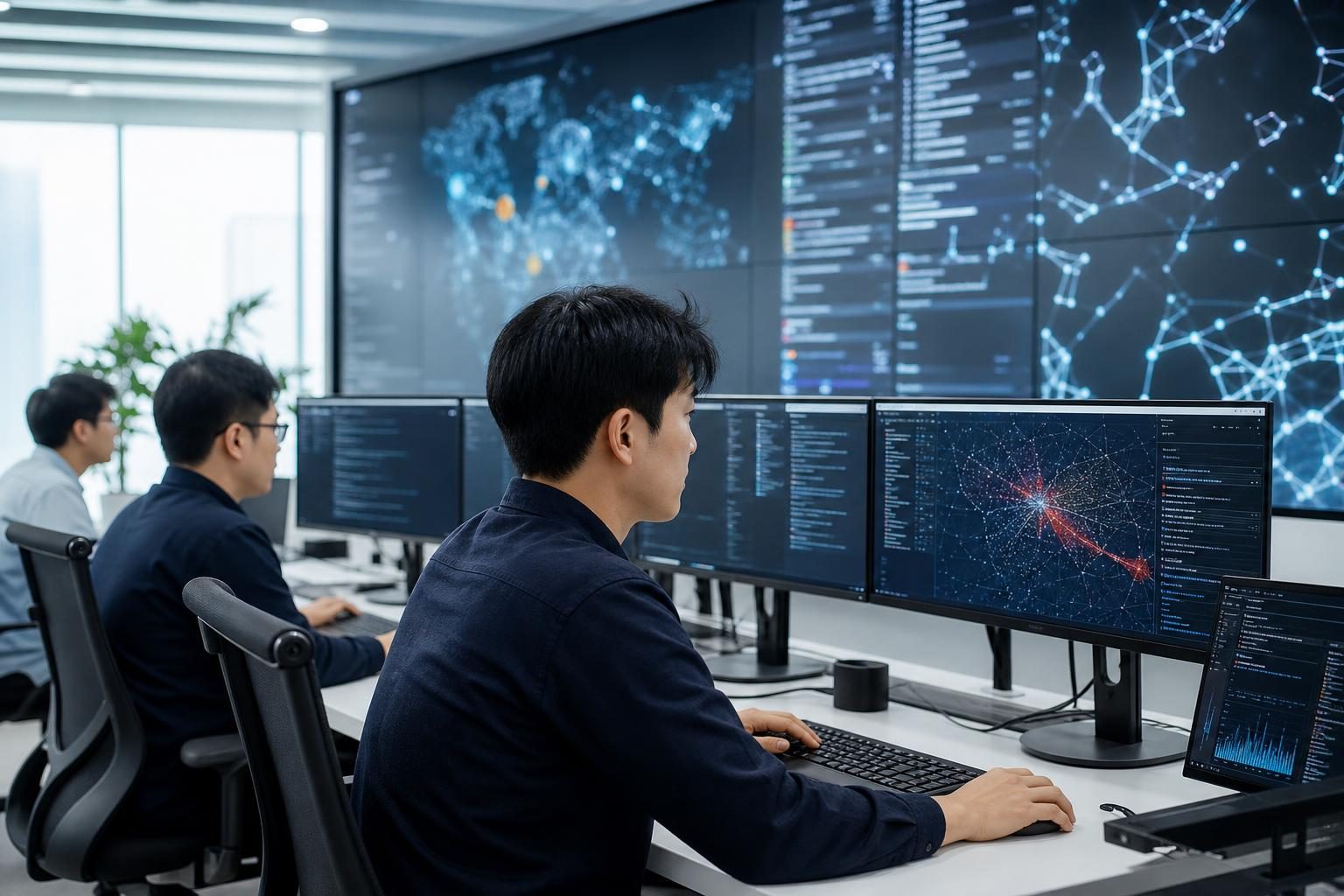 AI 에이전트 권한을 점검하는 보안 대시보드 화면