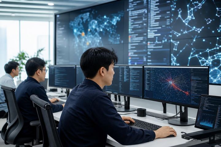 AI 에이전트 권한을 점검하는 보안 대시보드 화면