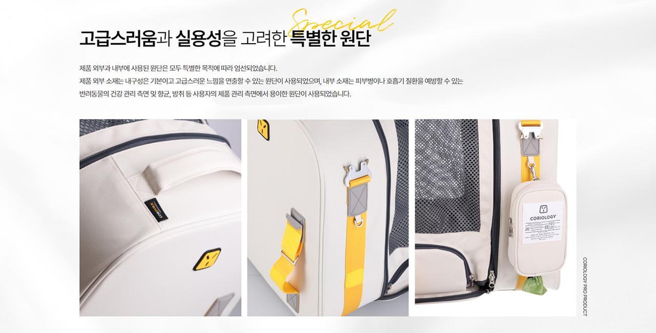 꼬리올로지 홈페이지 화면