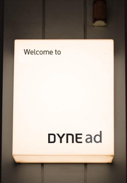 DYNE ad 홈페이지 대표 이미지